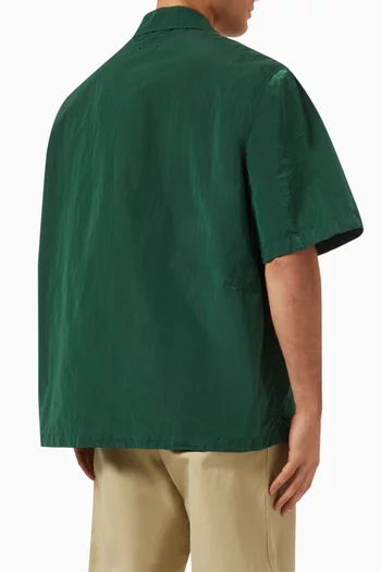 EKD Embroiderd Shirt in Nylon