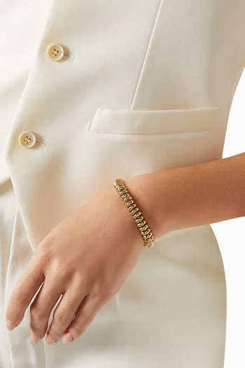 Sofia Bracelet in Gold-plated Brass