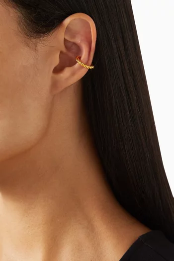 Oslo Ear Cuff Set in 24kt Gold-plated Brass