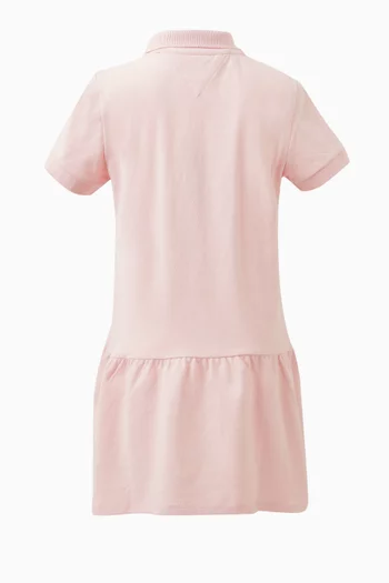 Essential Polo Dress in Stretch-cotton