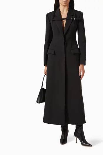 Talgo Bar Suit Blazer Coat in Twill-suiting