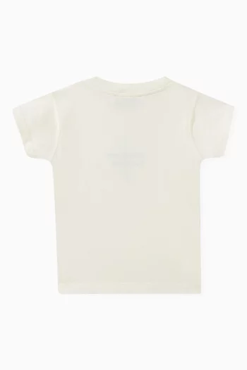 Tom Surfboard Print T-Shirt in Cotton
