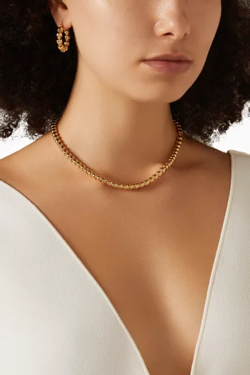 Maremma Necklace in 14kt Gold-plated Brass