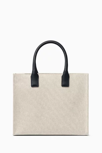 Small La Medusa Tote Bag in Canvas