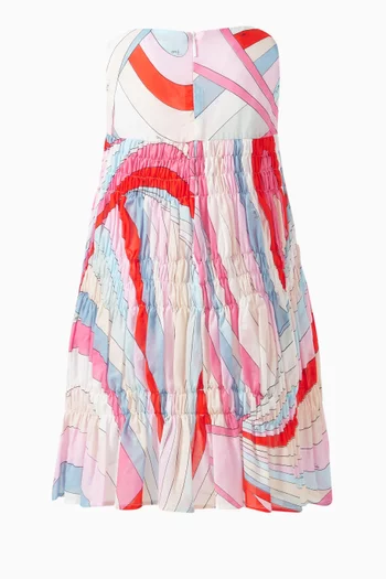 Iride-print Dress in Cotton