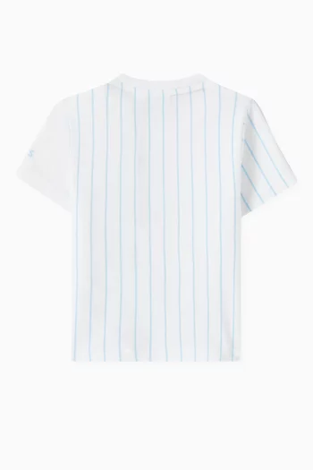 Striped T-shirt in Cotton