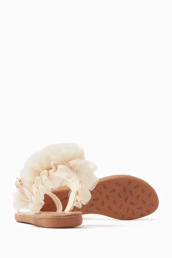 Little FrouFrou Sandals in Leather