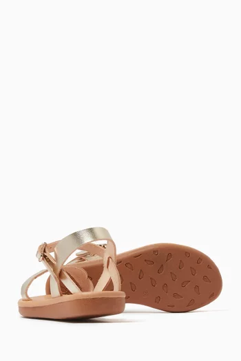 Little Ostrako Soft Sandals in Leather