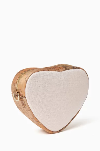 Logo Heart Bag in Cotton