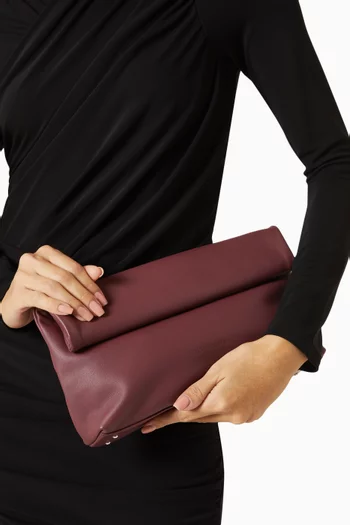 Pillow Clutch in Nappa
