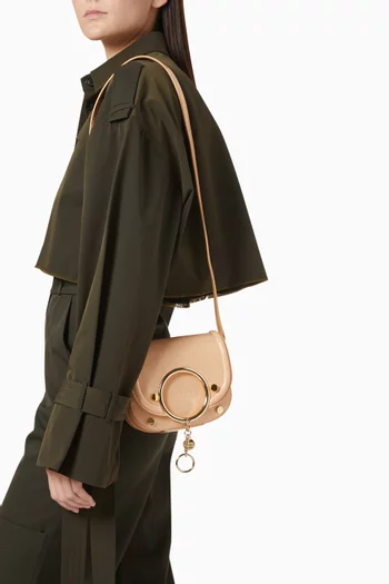 Small Mara Crossbody Bag in Glossy Leather