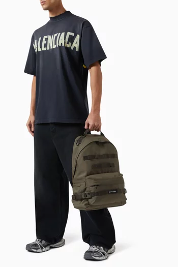Medium Army Multicarry Backpack in Recycled Nylon
