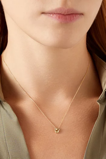 Chubby Bee Necklace in 18kt Recycled Yellow Gold