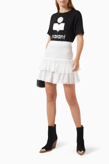 Tinaomi Mini Skirt in Cotton