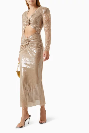 Aurora Maxi Dress in Polyester
