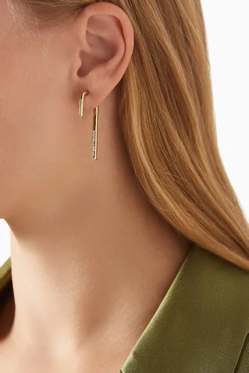 Mini Celeste Earrings in 12kt Gold-plated Brass