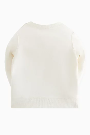 x Disney Minnie Crewneck Sweatshirt in Cotton-fleece