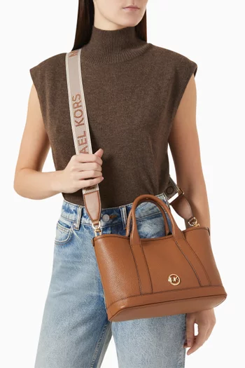 Small Luisa Tote Bag in Leather