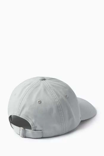Serif Dad Hat in Cotton-twill