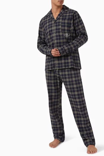 Ludwig Pyjama Set in Cotton Flannel
