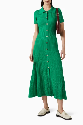 Lorel Shirt Dress in Viscose-blend