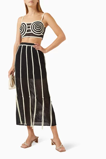 Yasmeen Maxi Skirt in Cotton