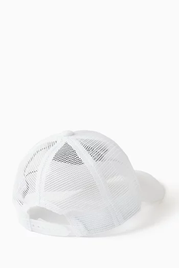 Foil Logo Cap in Cotton Twill