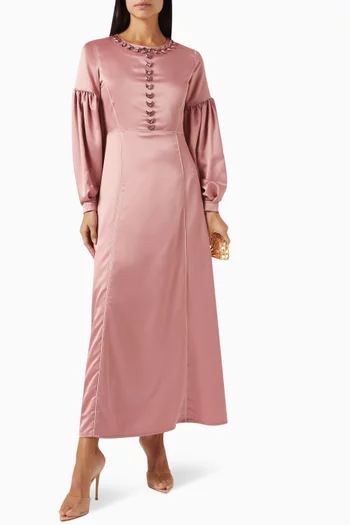 Embellished Midi Dress