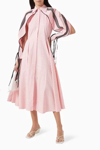 Cotton Candy Floss Midi Dress