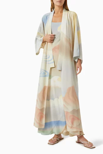 Olympia Ecliptic Slip Dress in Silk Crêpe de Chine
