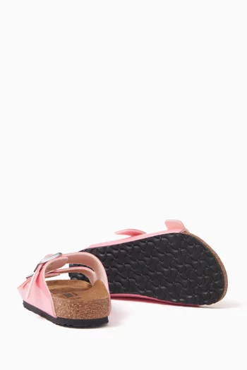 Arizona BS Sandals in Patent Birko-Flor®