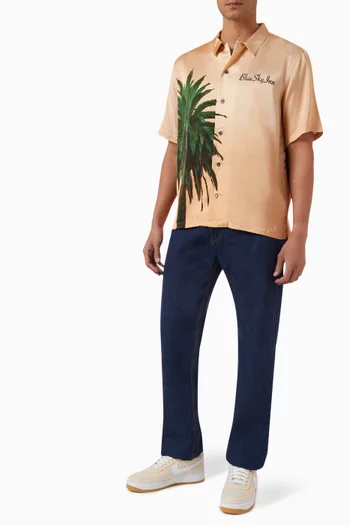 Royal Palm Shirt in Recycled Viscose