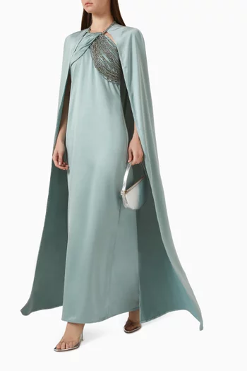 Meira Crystal Maxi Dress