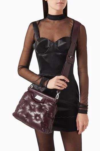Glam Slam Classique Shoulder Bag in Leather