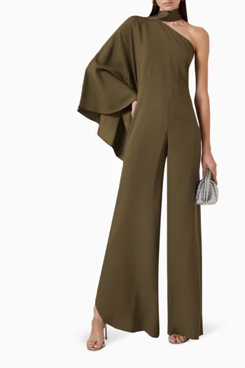 Ebro Jumpsuit in Crepe Cady