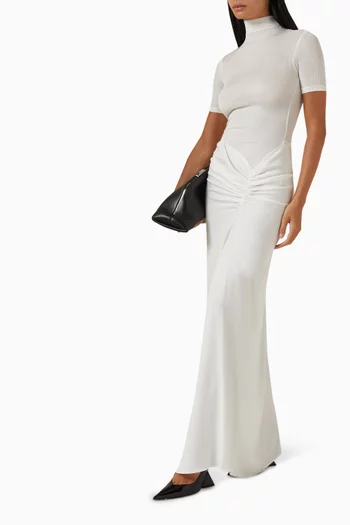 Fusion Ruched T-shirt Gown