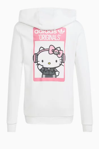 Adidas Originals X Hello Kitty Hoodie in Cotton-terry