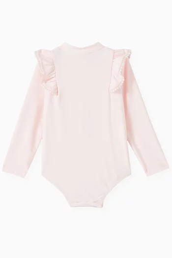 Baby One-piece Long-sleeve Swimsuit