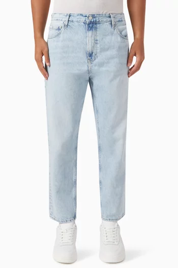 Dad Jeans in Cotton-denim