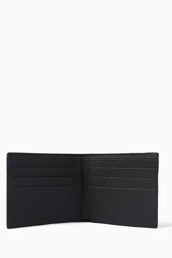 Logo-embossed Billfold Wallet in Leather