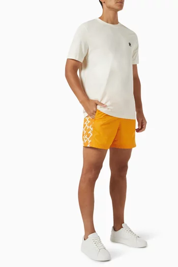 Medium Monogram Reveal Swim Shorts in Recycled Polyester