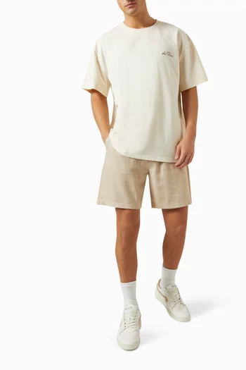 Otto Shorts in Linen-blend