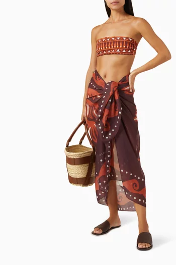 Luana Sarong in Recycled Polyester