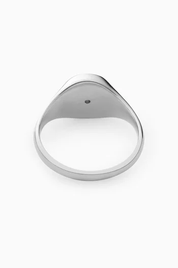 Opus Chalcedony Ring in Sterling Silver