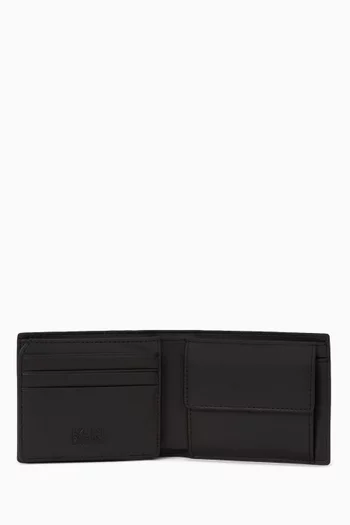 K/Monogram Klassik Bo-fold Wallet in Faux Leather