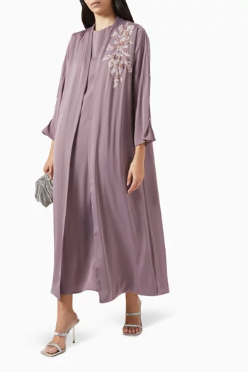 Bead-embellished Abaya