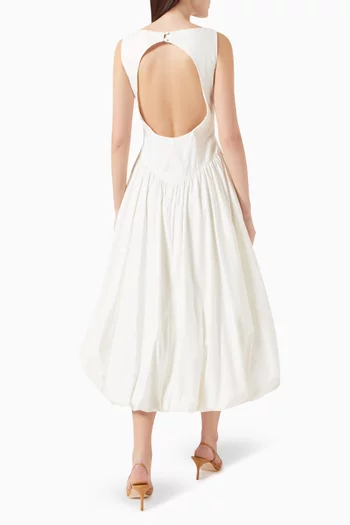 Elvira Midi Dress in Organic Cotton
