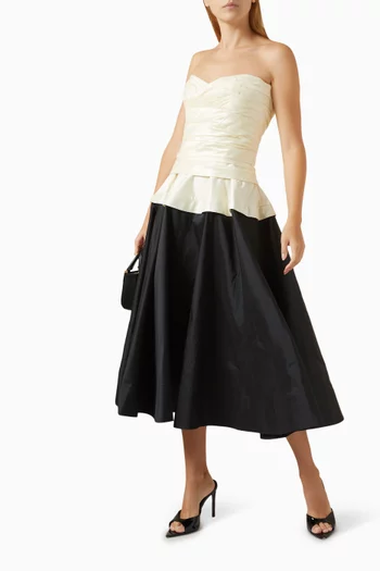 Candy Monochrome Midi Skirt