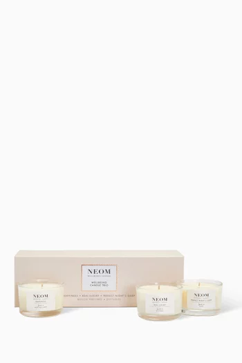 Wellbeing Candle Trio, 3 x 75g