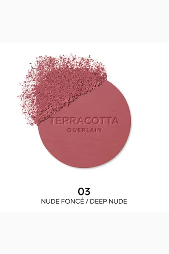 03 Dark Nude Terracotta Blush - The Healthy Glow Powder Blush